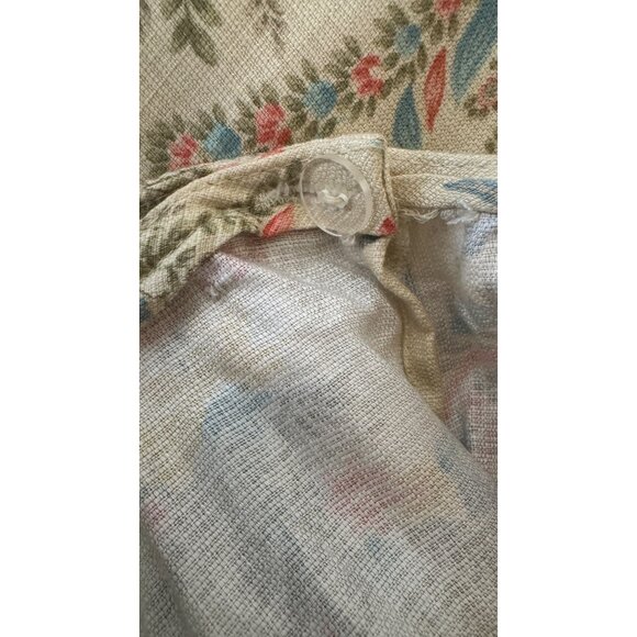 Talbots Size 8 Floral Leaf Print Wrap Midi Skirt - Picture 7 of 15